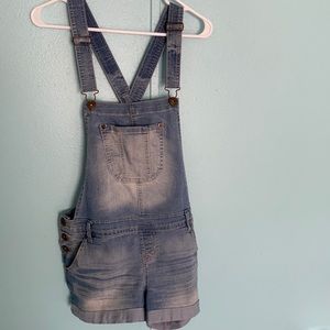Overall Shorts